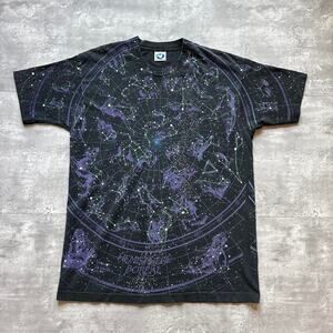 Vintage 1990s liquid blue constellation